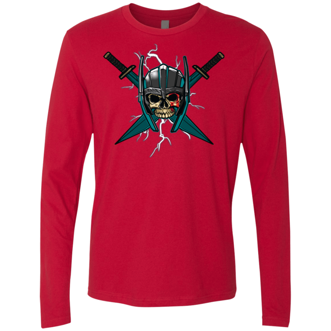 T-Shirts Red / S Ragnarok Men's Premium Long Sleeve