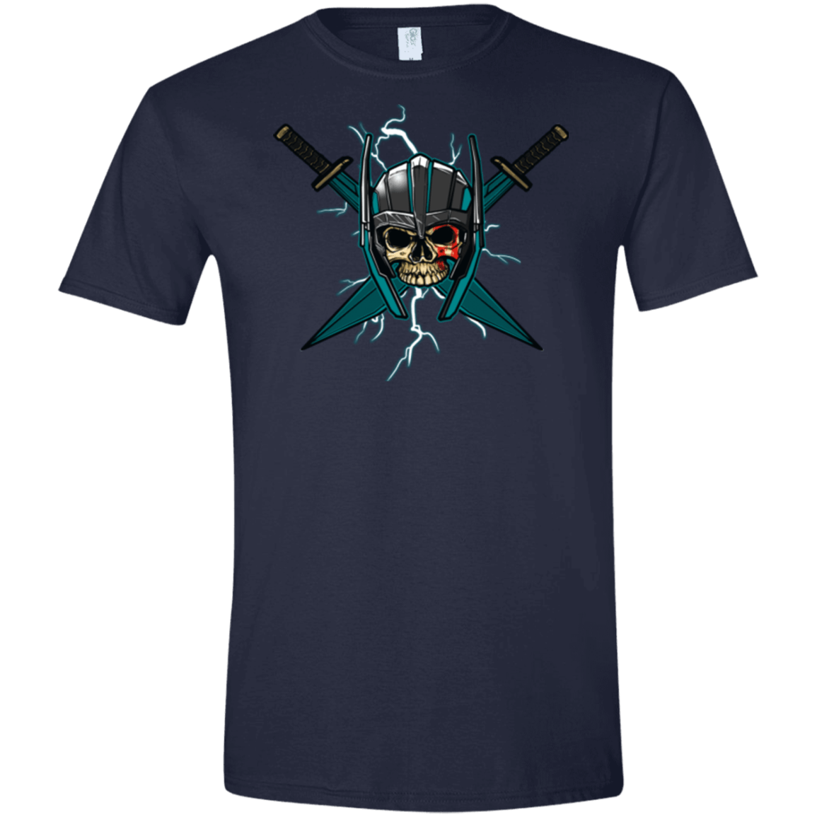 T-Shirts Navy / X-Small Ragnarok Men's Semi-Fitted Softstyle