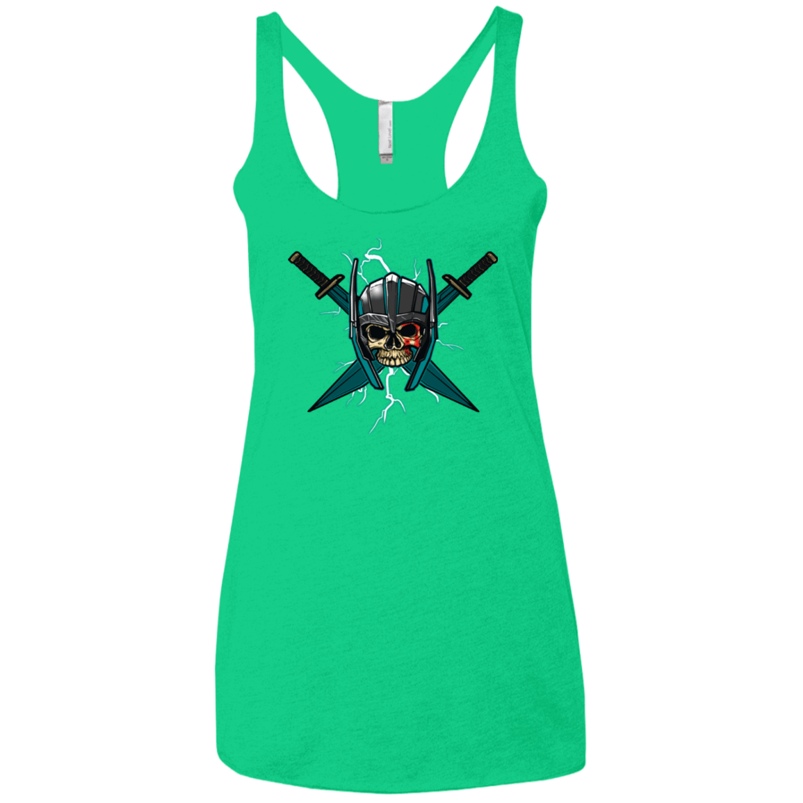 T-Shirts Envy / X-Small Ragnarok Women's Triblend Racerback Tank