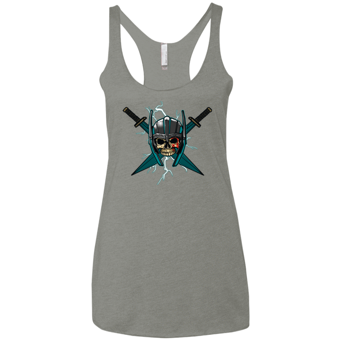 T-Shirts Venetian Grey / X-Small Ragnarok Women's Triblend Racerback Tank