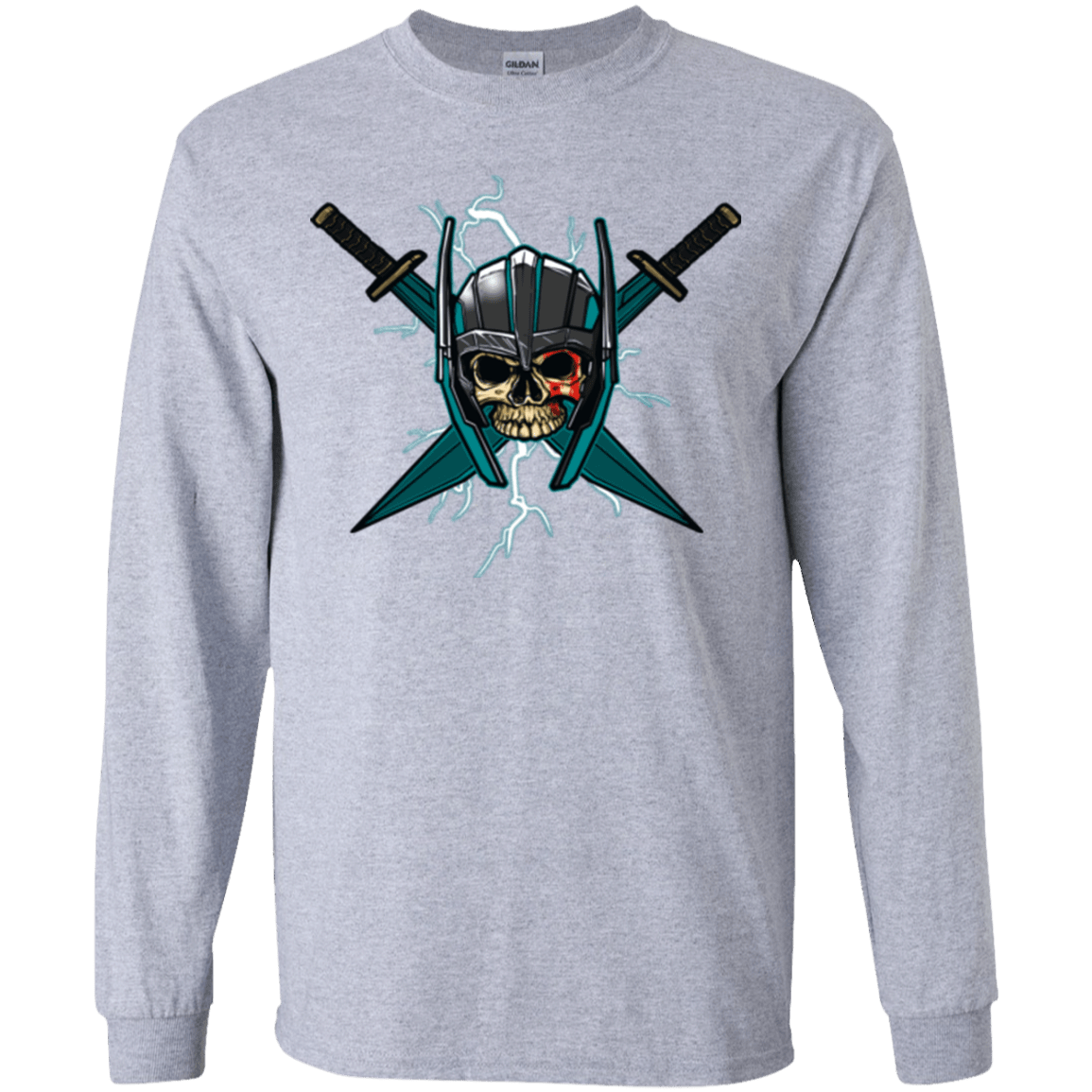 T-Shirts Sport Grey / YS Ragnarok Youth Long Sleeve T-Shirt