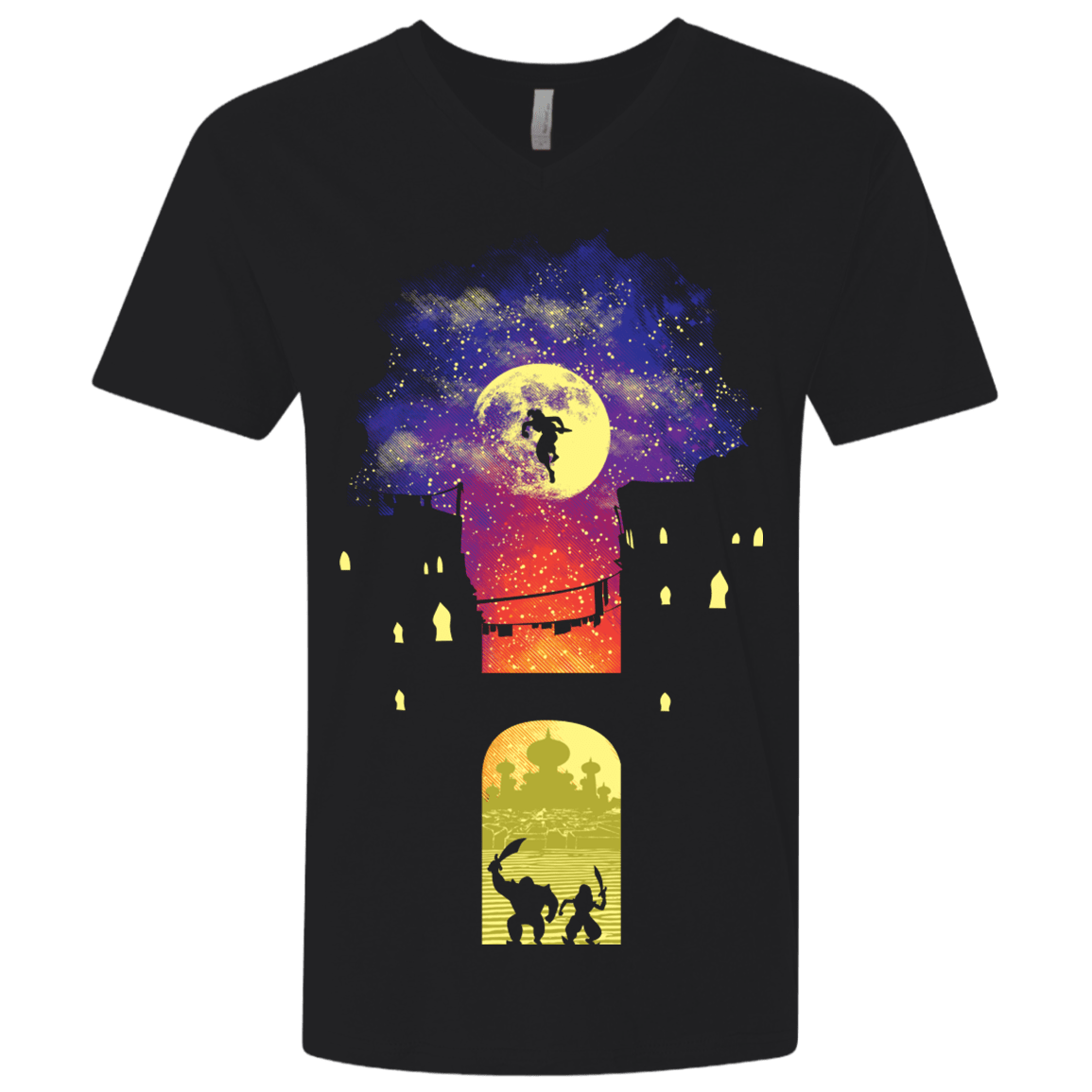 T-Shirts Black / X-Small Rags To Riches Men's Premium V-Neck