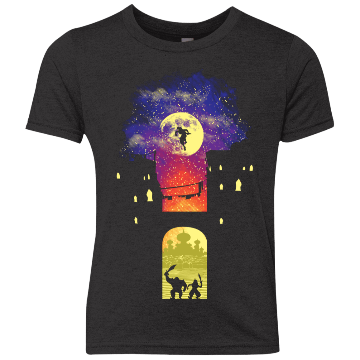 T-Shirts Vintage Black / YXS Rags To Riches Youth Triblend T-Shirt