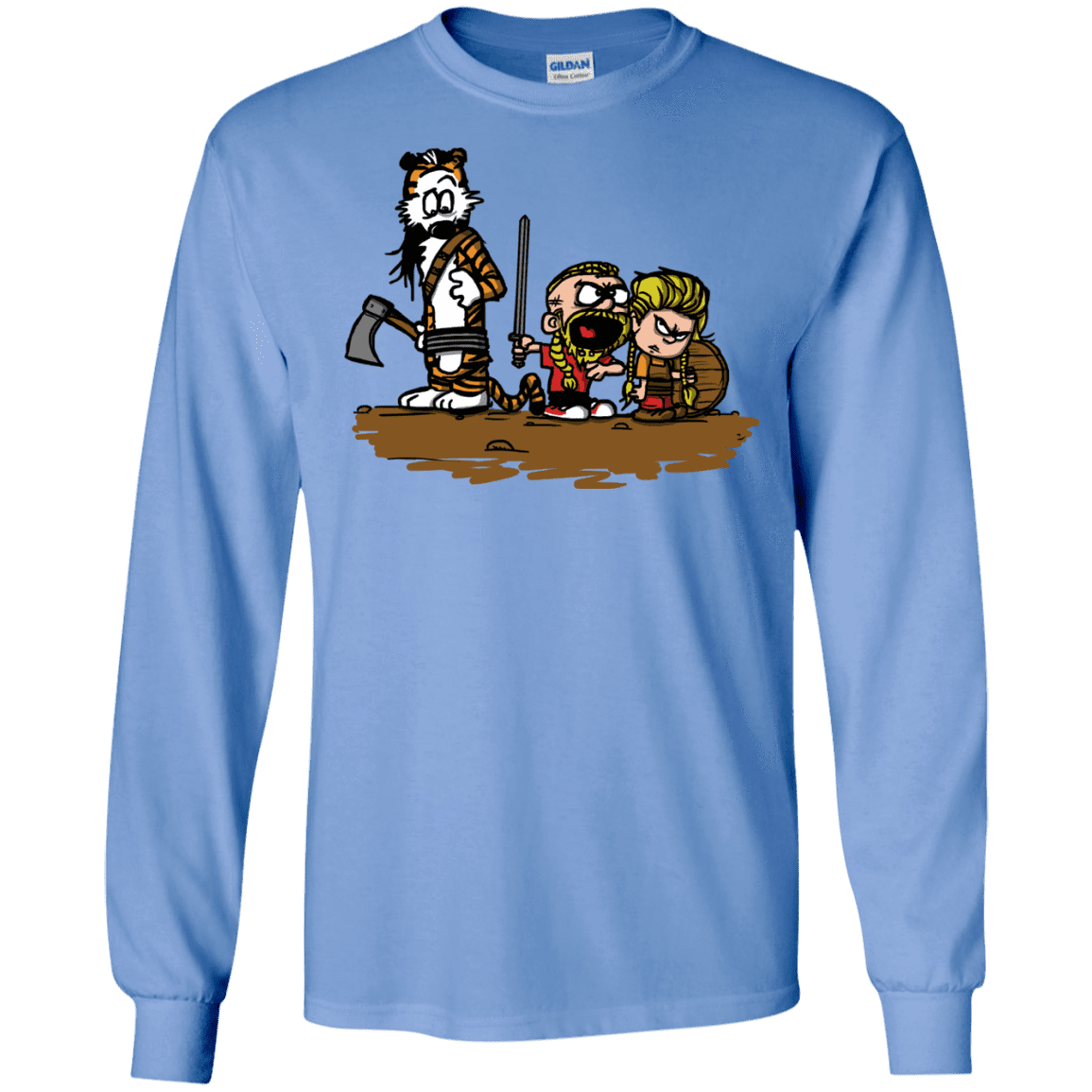 T-Shirts Carolina Blue / S Raid Men's Long Sleeve T-Shirt