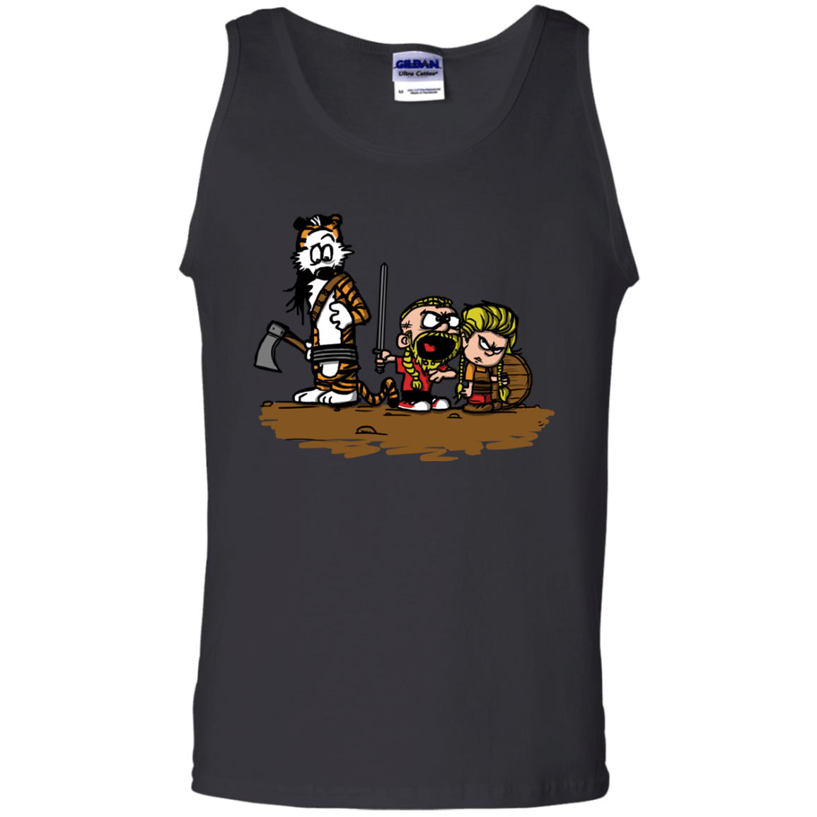 T-Shirts Black / S Raid Men's Tank Top