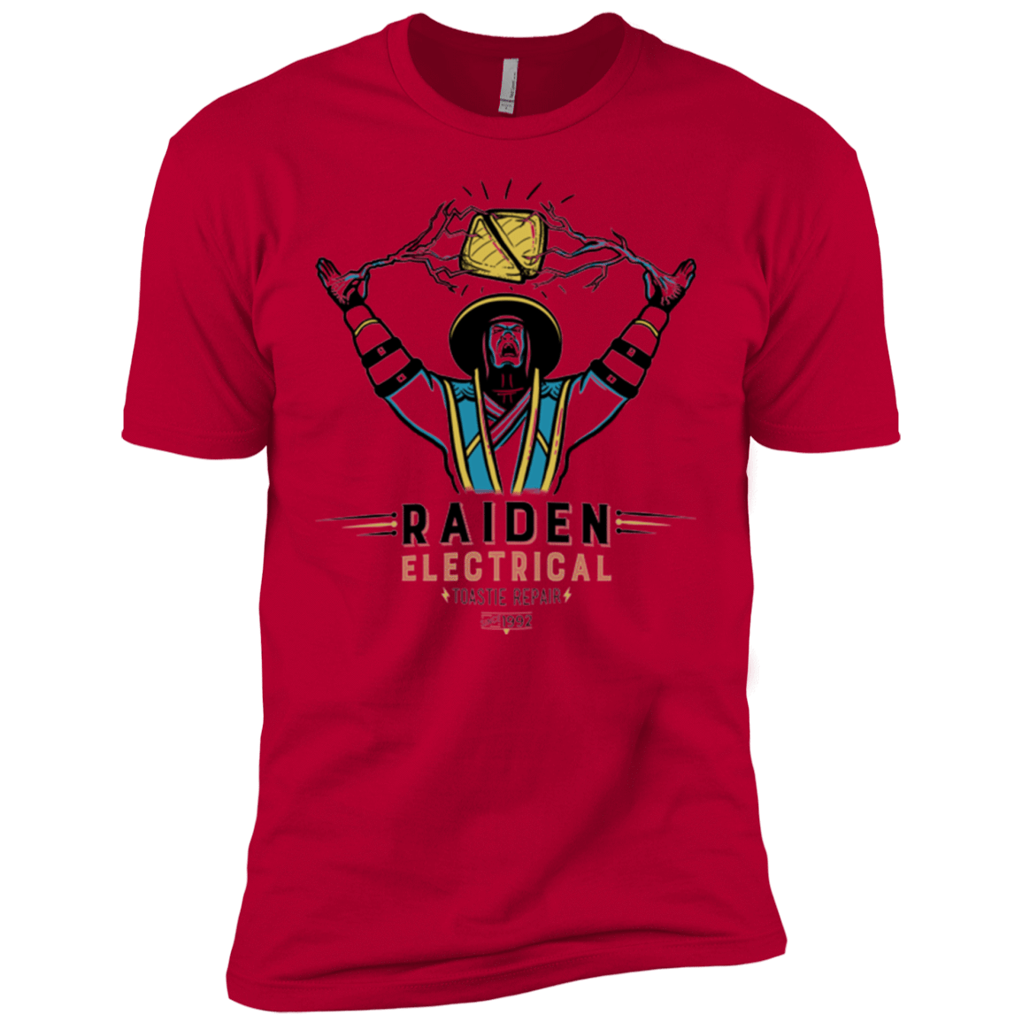 T-Shirts Red / YXS Raiden Electrical Toastie Repair Boys Premium T-Shirt