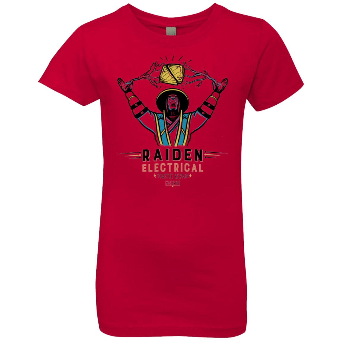 T-Shirts Red / YXS Raiden Electrical Toastie Repair Girls Premium T-Shirt