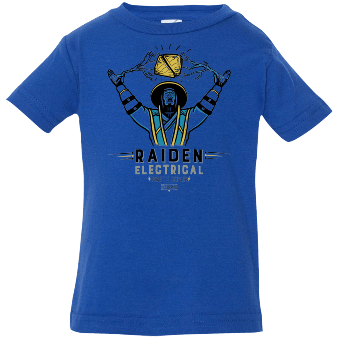 T-Shirts Royal / 6 Months Raiden Electrical Toastie Repair Infant Premium T-Shirt