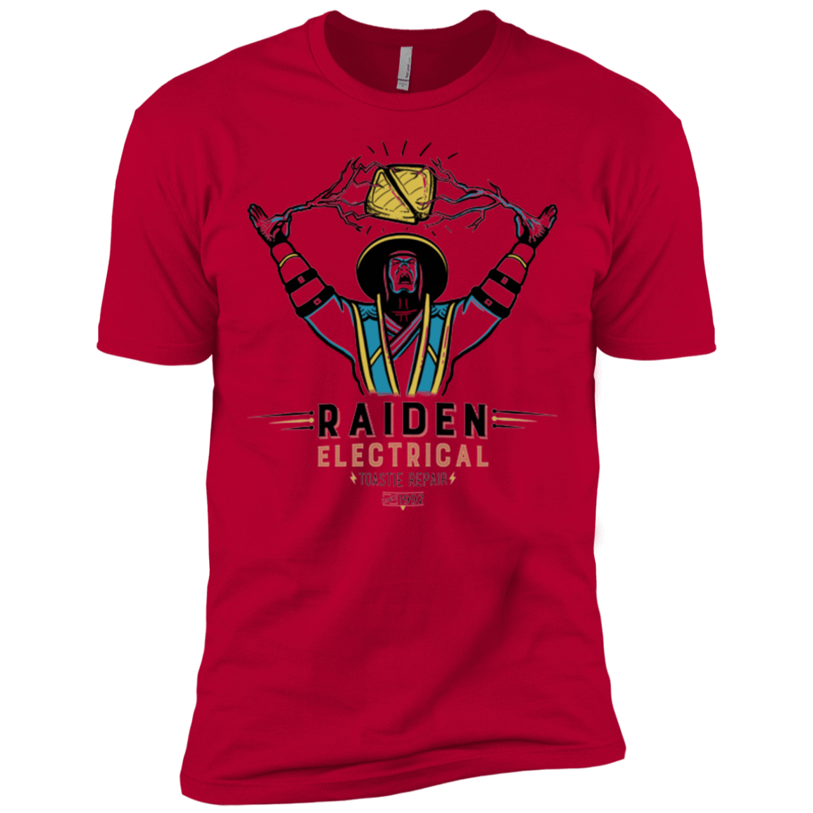 T-Shirts Red / X-Small Raiden Electrical Toastie Repair Men's Premium T-Shirt