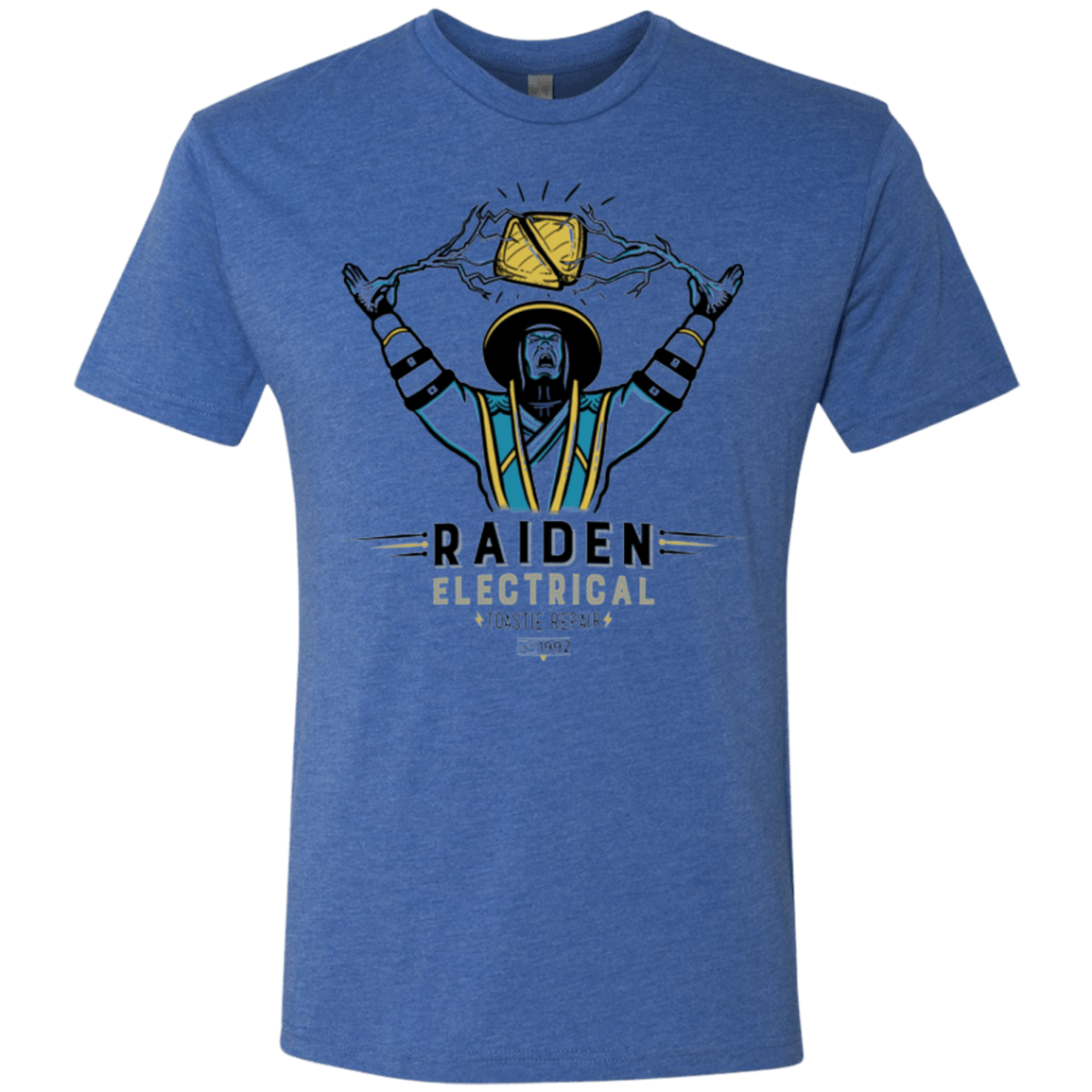 T-Shirts Vintage Royal / Small Raiden Electrical Toastie Repair Men's Triblend T-Shirt