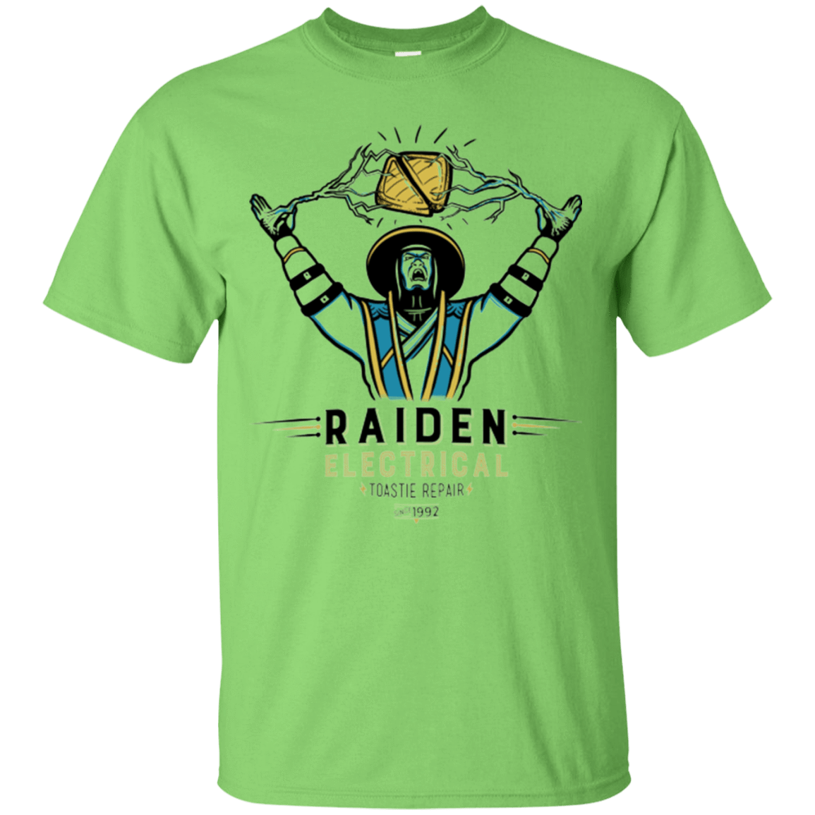 T-Shirts Lime / Small Raiden Electrical Toastie Repair T-Shirt