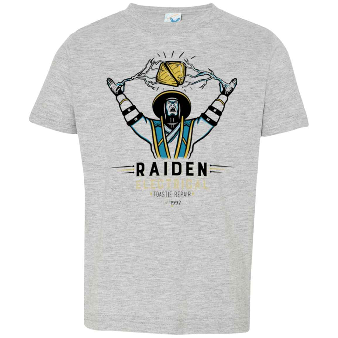 T-Shirts Heather Grey / 2T Raiden Electrical Toastie Repair Toddler Premium T-Shirt