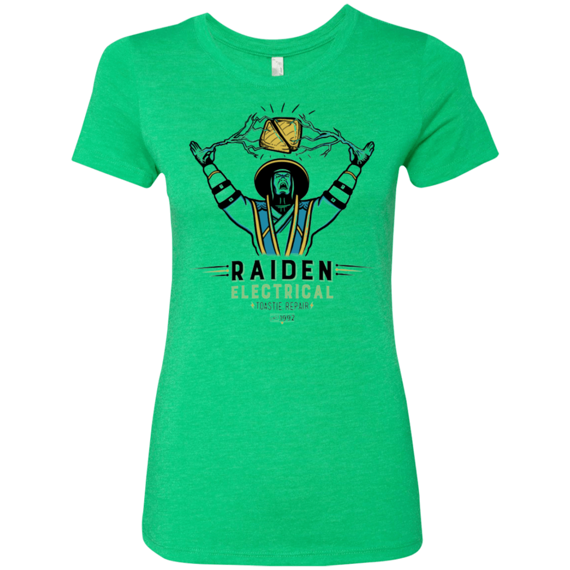 T-Shirts Envy / Small Raiden Electrical Toastie Repair Women's Triblend T-Shirt