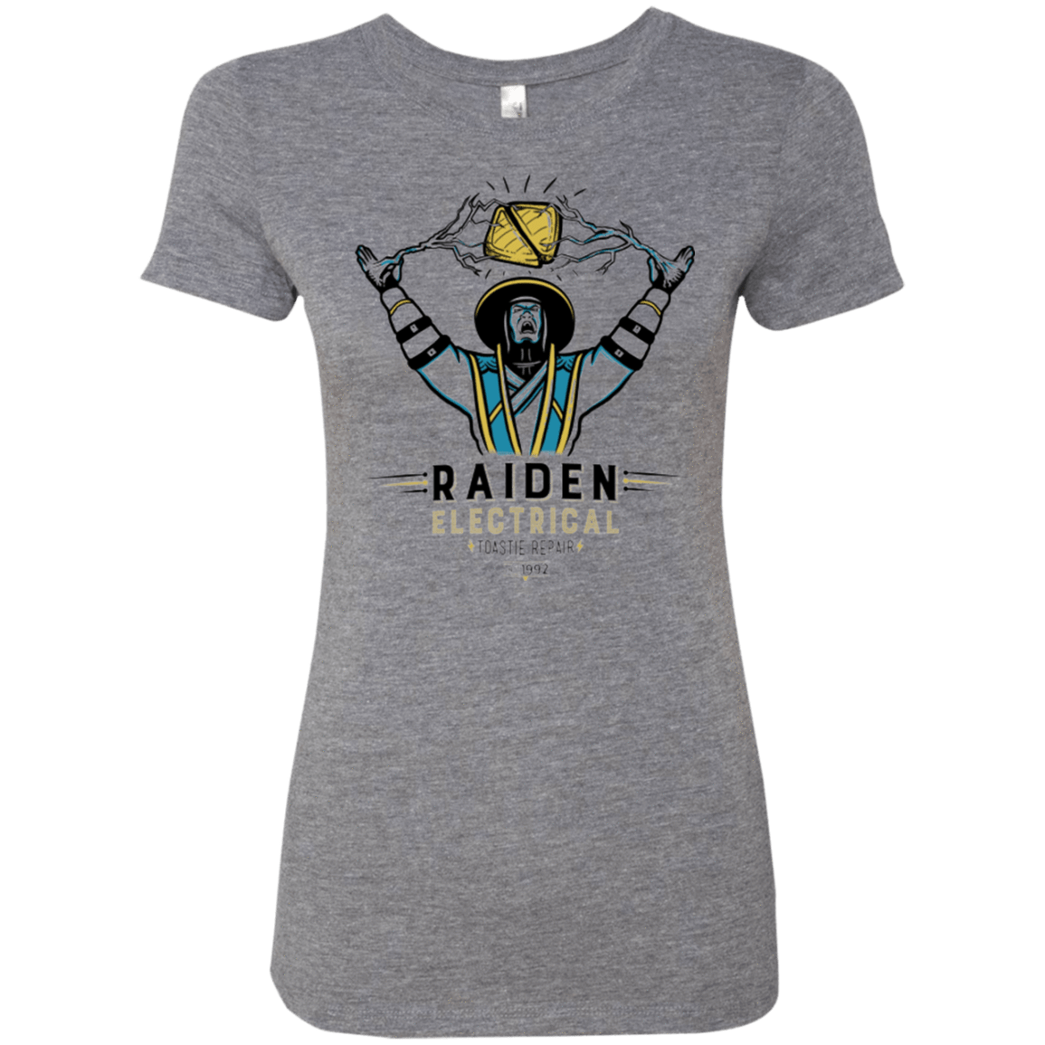 T-Shirts Premium Heather / Small Raiden Electrical Toastie Repair Women's Triblend T-Shirt
