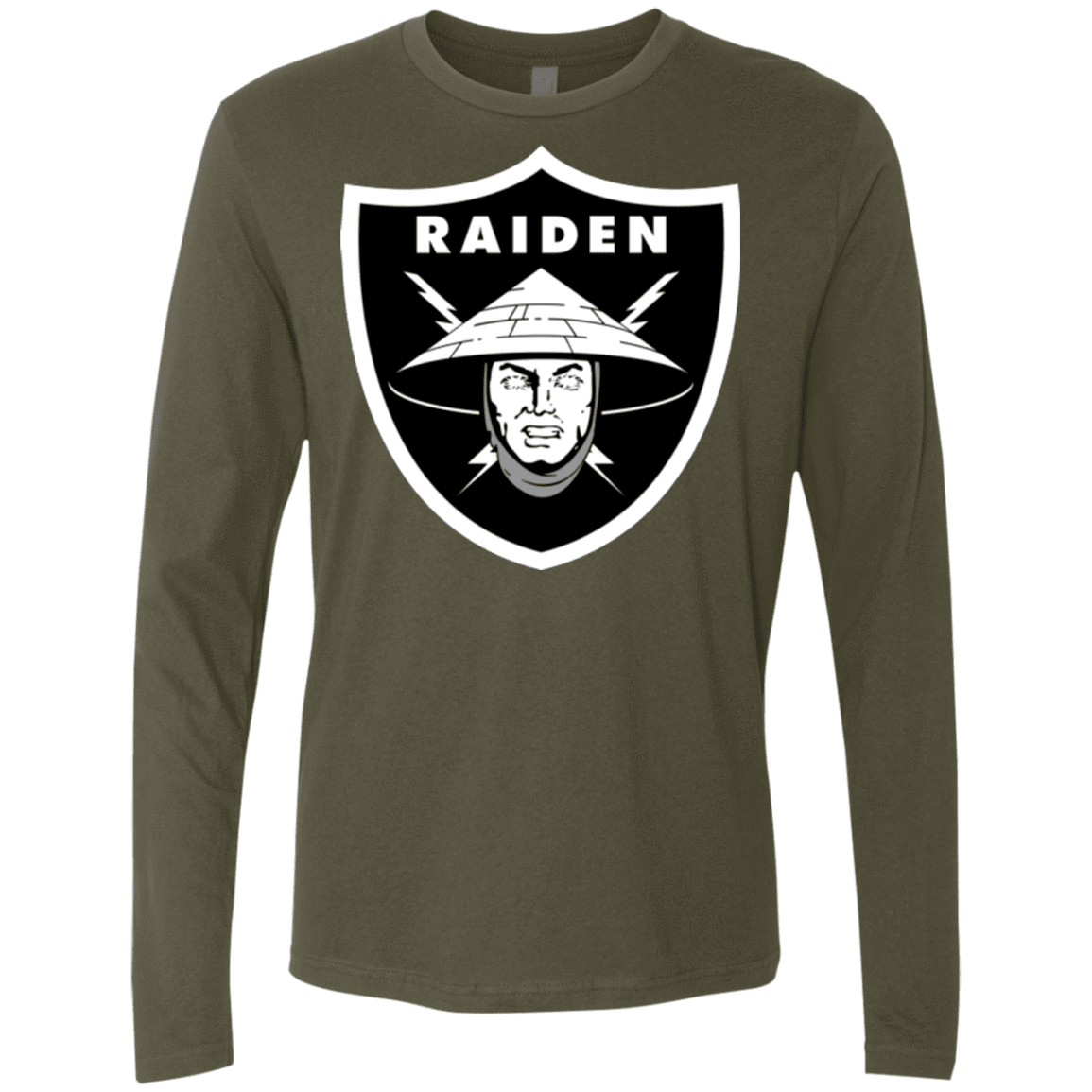 T-Shirts Military Green / Small Raiders of the Realm Men's Premium Long Sleeve