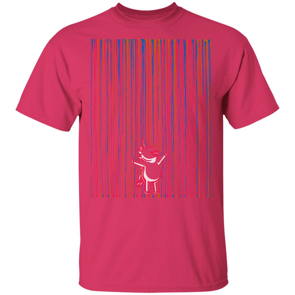 T-Shirts Heliconia / YXS Rainbow Rain Youth T-Shirt