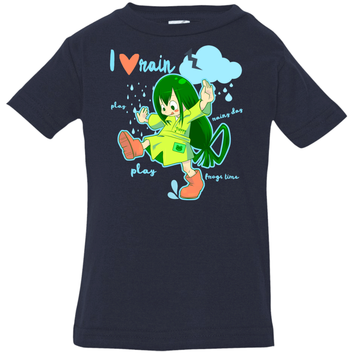 T-Shirts Navy / 6 Months Rainy Day Infant Premium T-Shirt