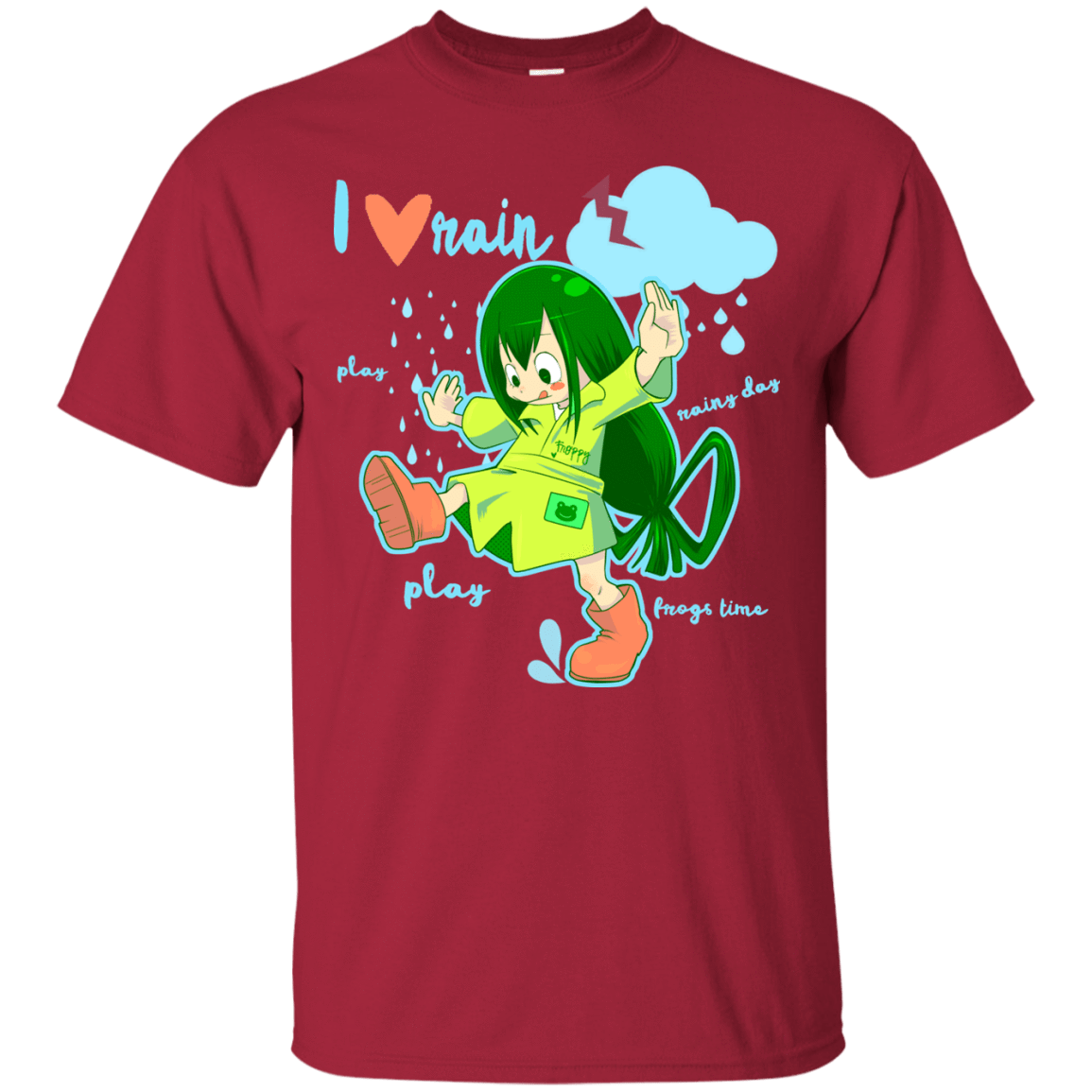 T-Shirts Cardinal / Small Rainy Day T-Shirt