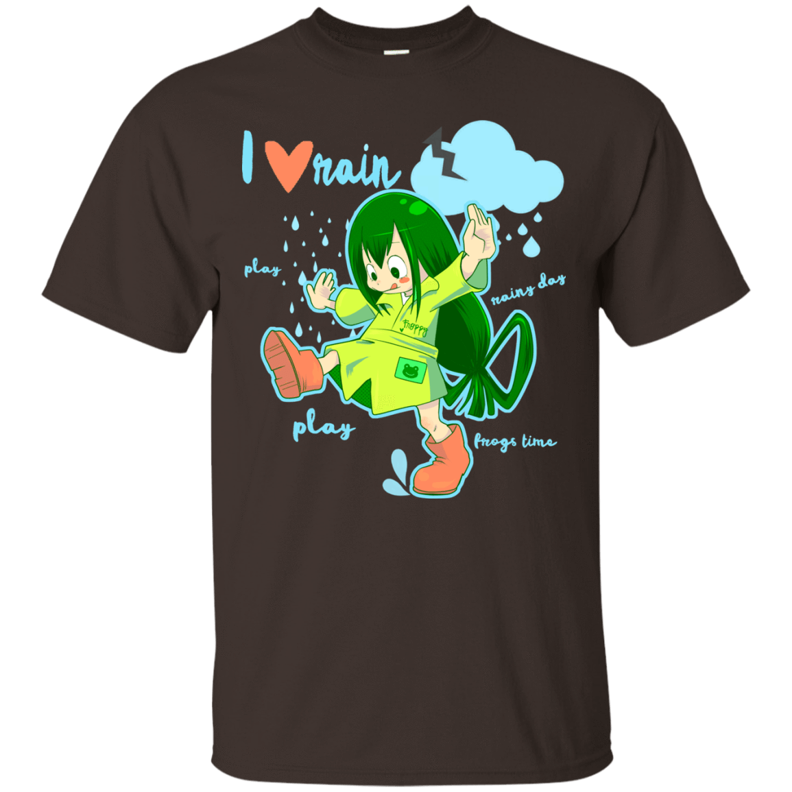 T-Shirts Dark Chocolate / Small Rainy Day T-Shirt