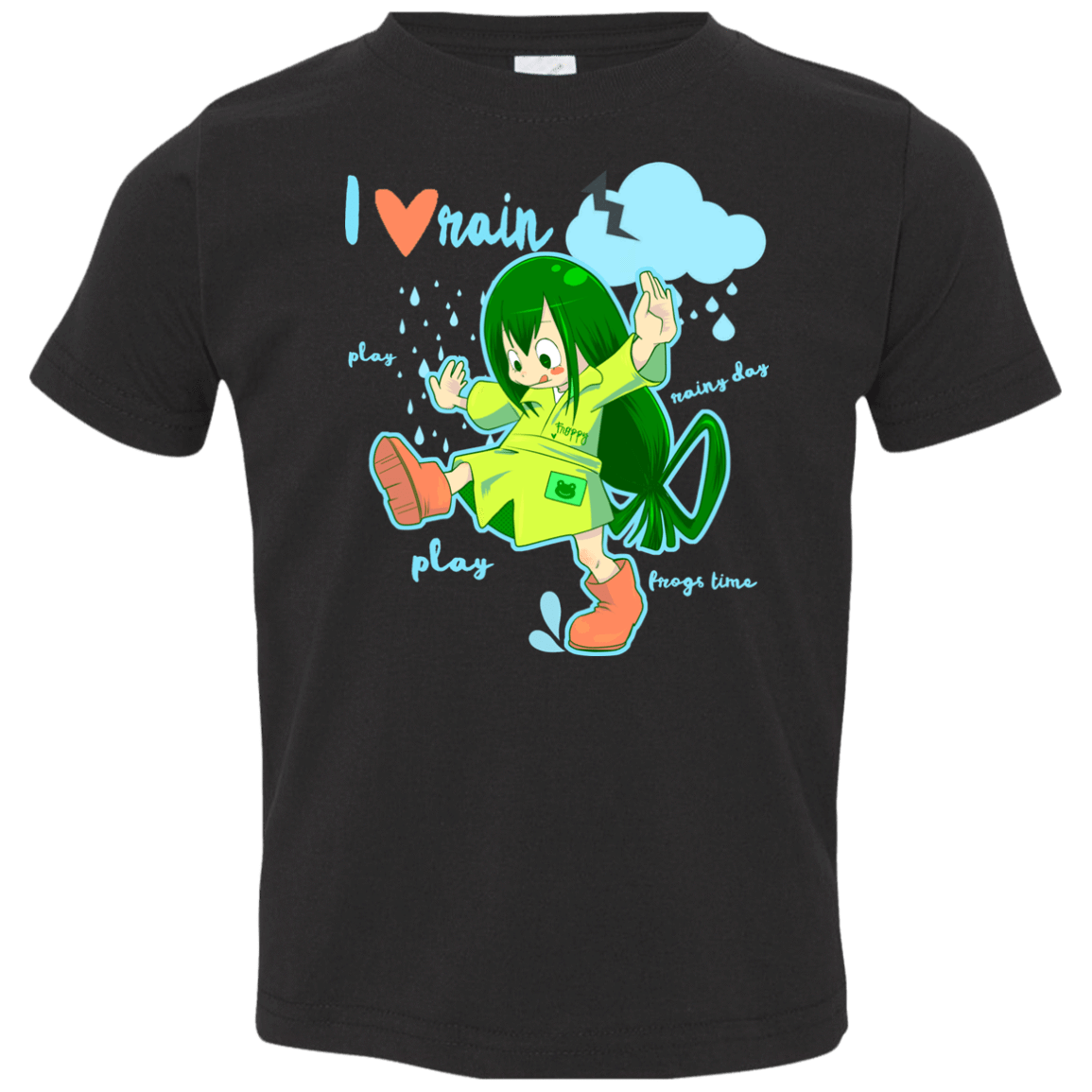 T-Shirts Black / 2T Rainy Day Toddler Premium T-Shirt