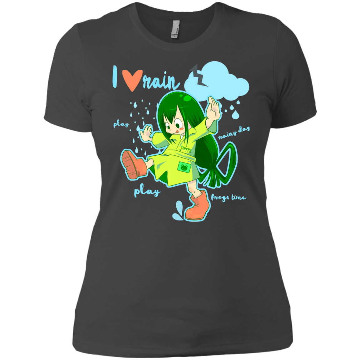 T-Shirts Heavy Metal / X-Small Rainy Day Women's Premium T-Shirt