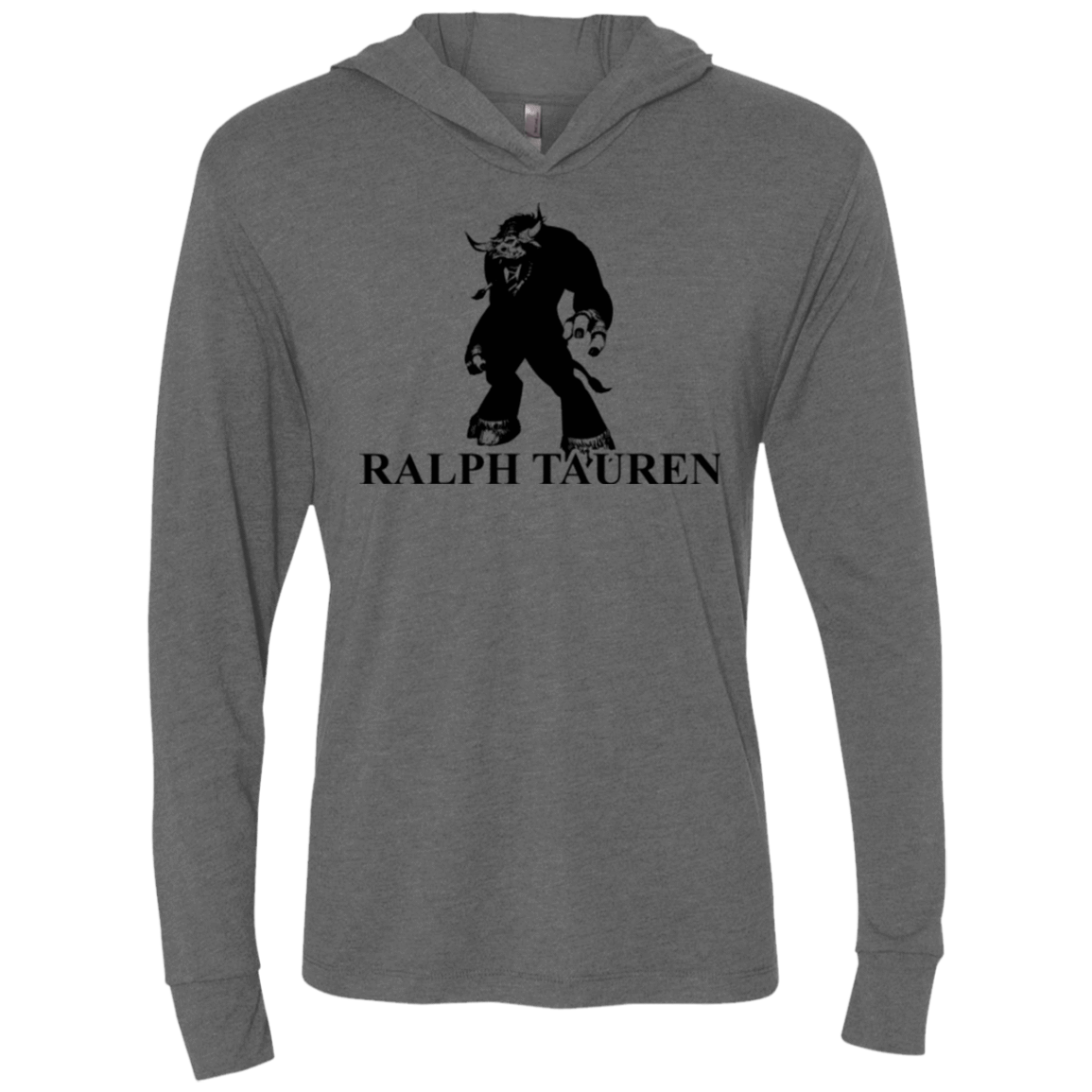 T-Shirts Premium Heather / X-Small Ralph Tauren Triblend Long Sleeve Hoodie Tee