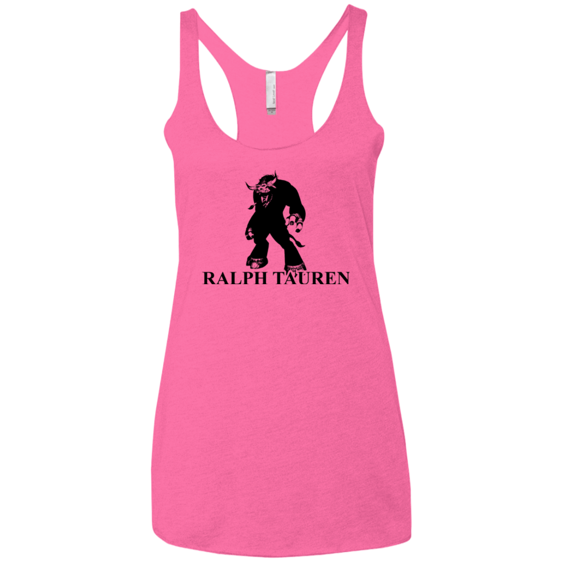T-Shirts Vintage Pink / X-Small Ralph Tauren Women's Triblend Racerback Tank