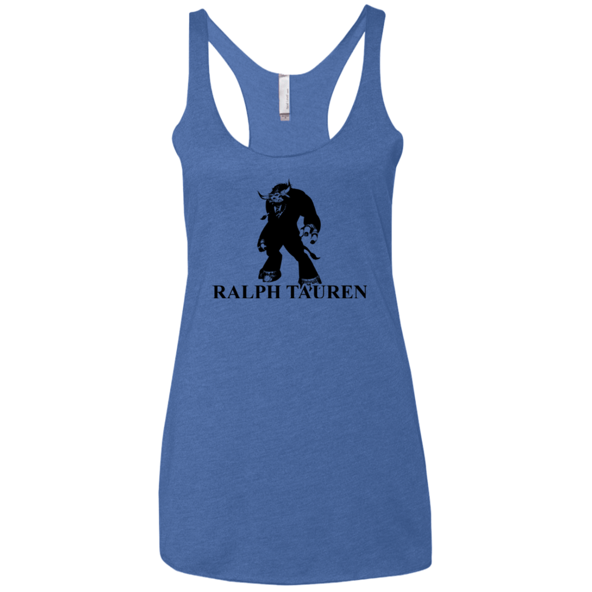 T-Shirts Vintage Royal / X-Small Ralph Tauren Women's Triblend Racerback Tank
