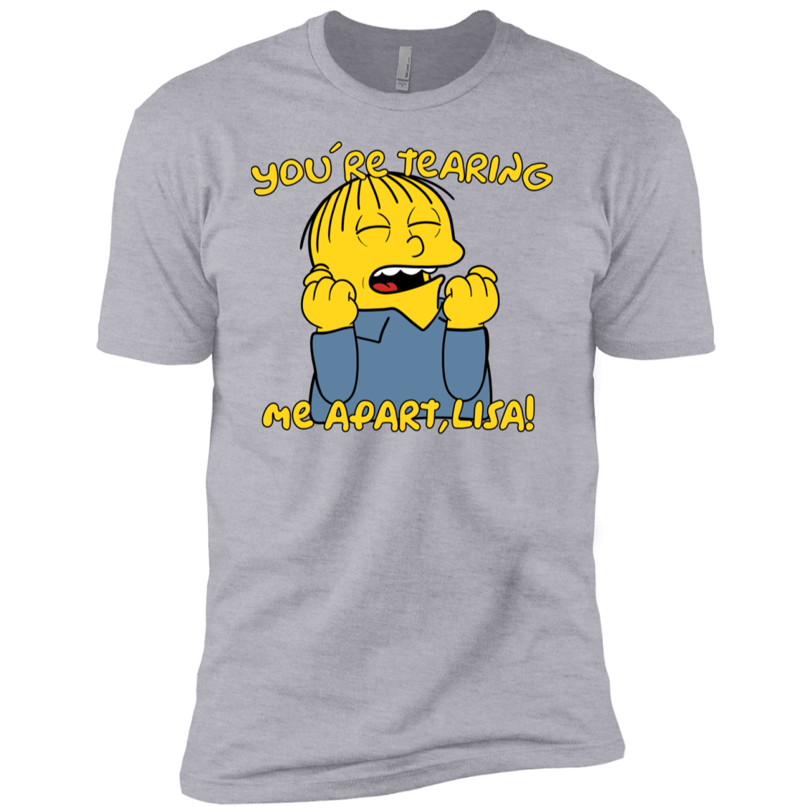 T-Shirts Heather Grey / YXS Ralph Wiseau Boys Premium T-Shirt