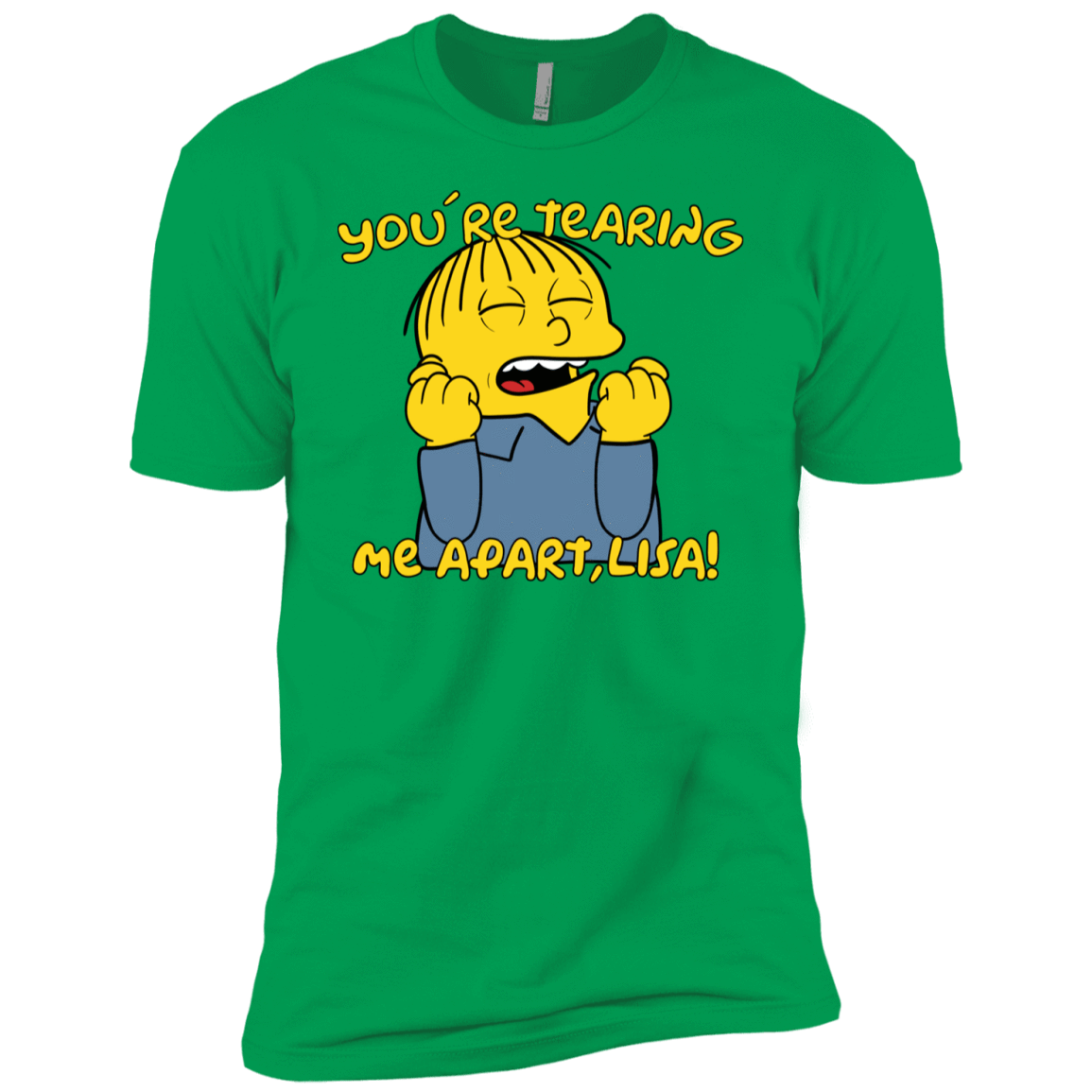 T-Shirts Kelly Green / YXS Ralph Wiseau Boys Premium T-Shirt