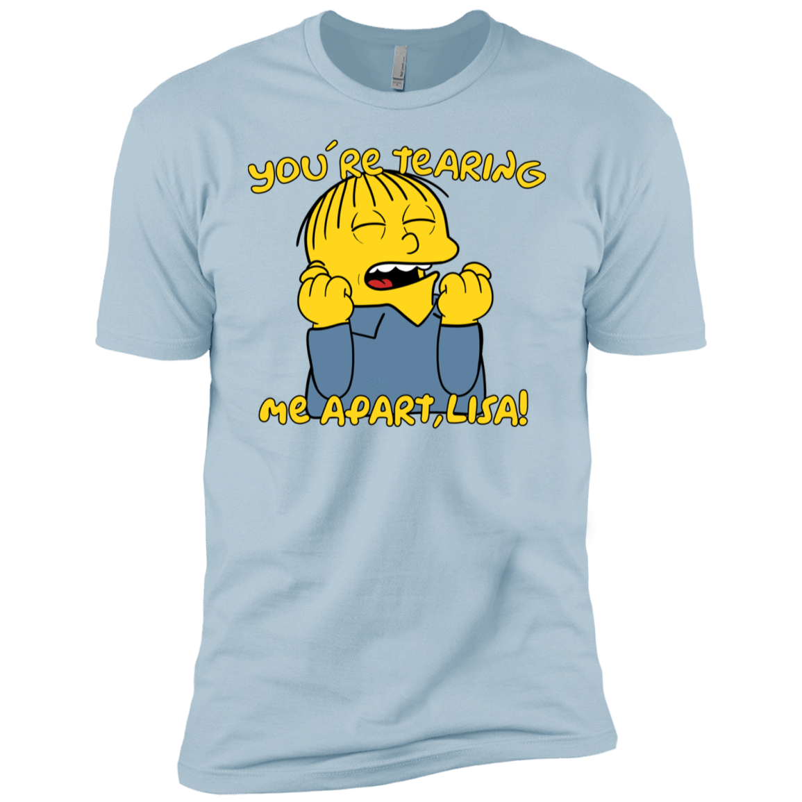 T-Shirts Light Blue / YXS Ralph Wiseau Boys Premium T-Shirt