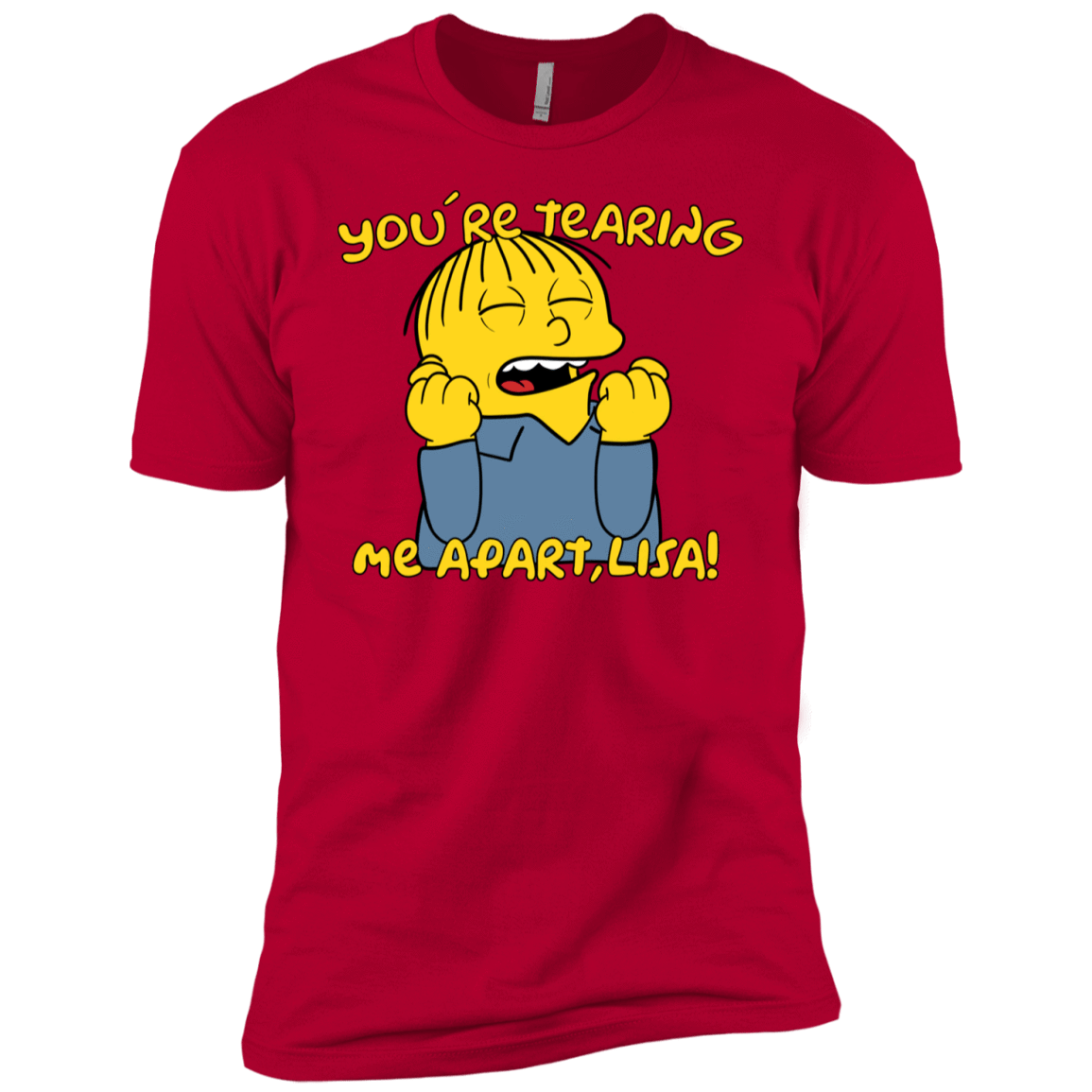 T-Shirts Red / YXS Ralph Wiseau Boys Premium T-Shirt