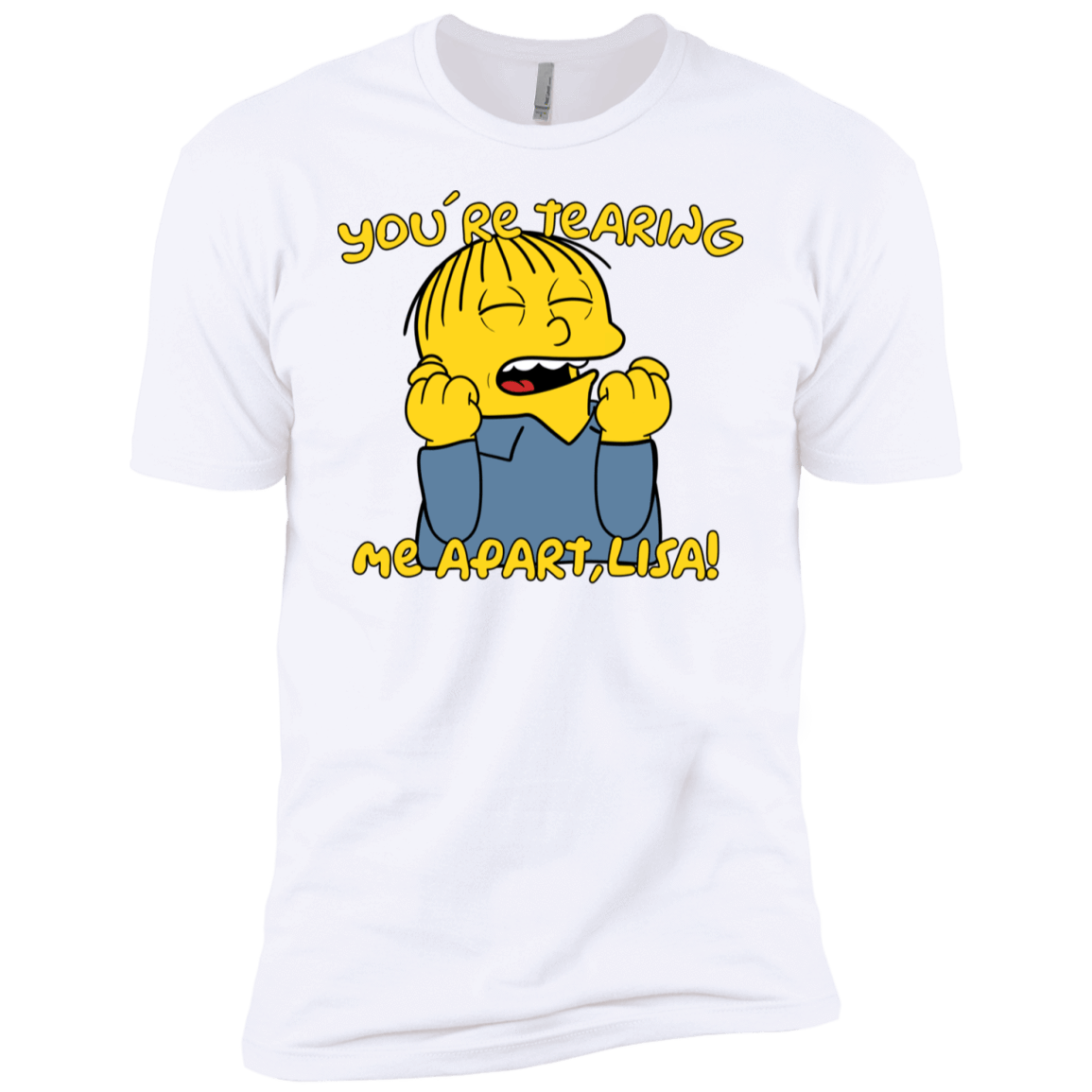 T-Shirts White / YXS Ralph Wiseau Boys Premium T-Shirt
