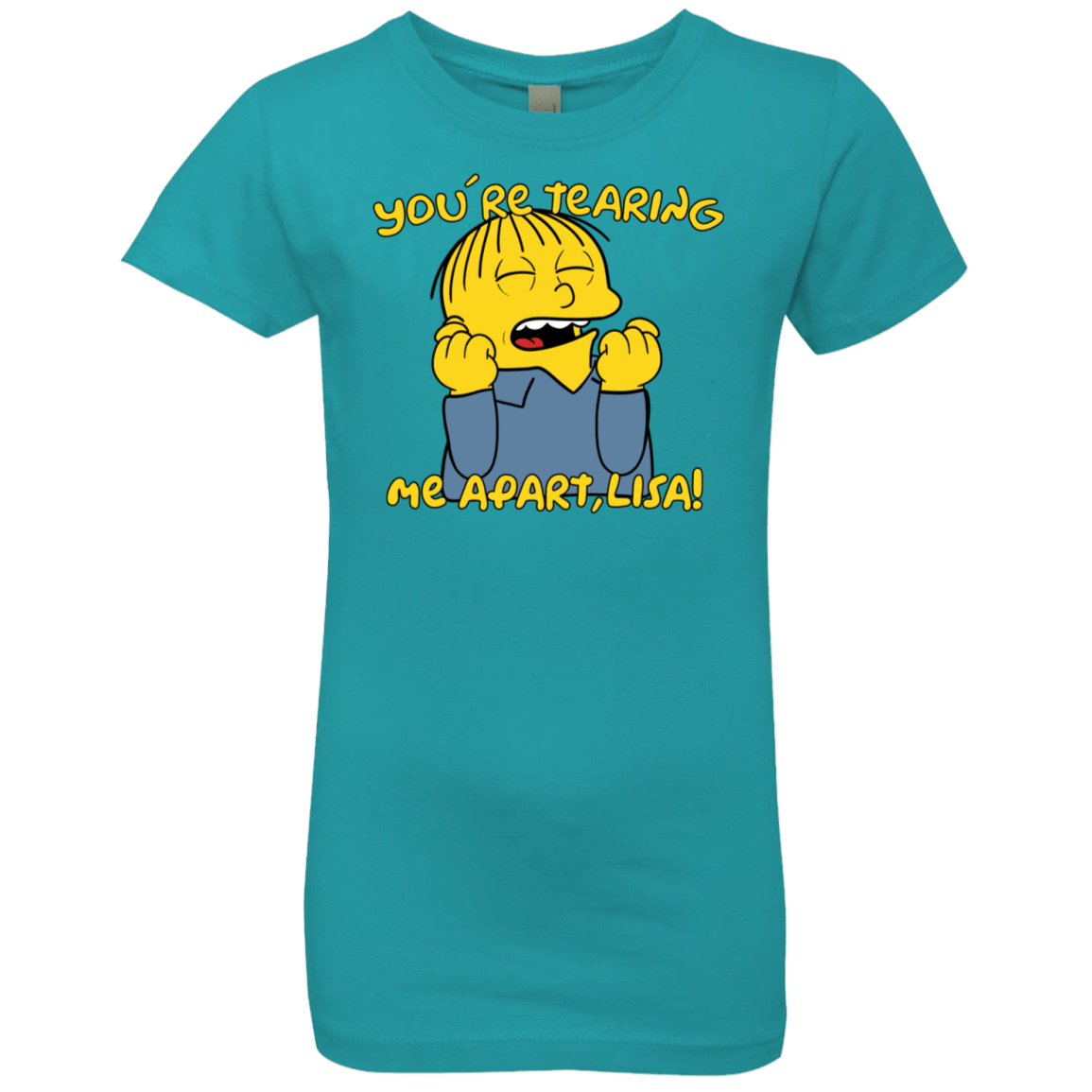 T-Shirts Tahiti Blue / YXS Ralph Wiseau Girls Premium T-Shirt