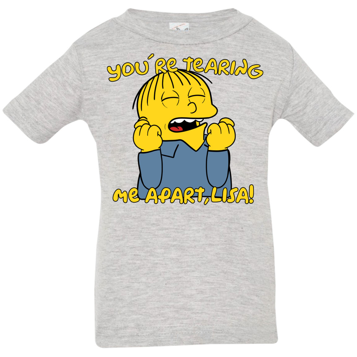 T-Shirts Heather Grey / 6 Months Ralph Wiseau Infant Premium T-Shirt