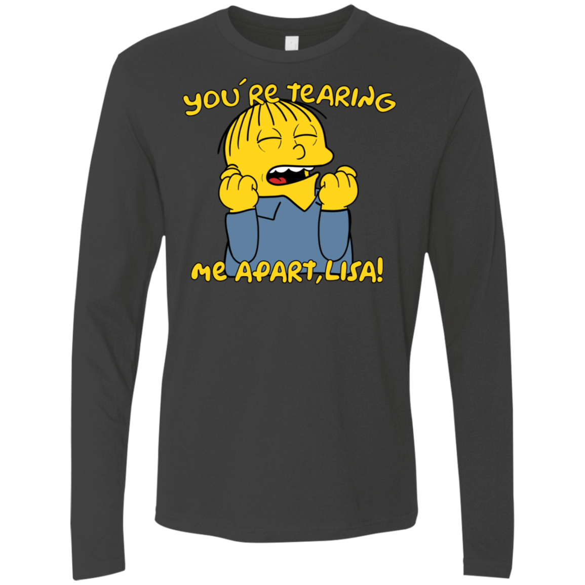 T-Shirts Heavy Metal / S Ralph Wiseau Men's Premium Long Sleeve