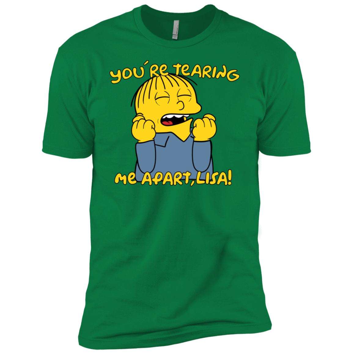 T-Shirts Kelly Green / X-Small Ralph Wiseau Men's Premium T-Shirt