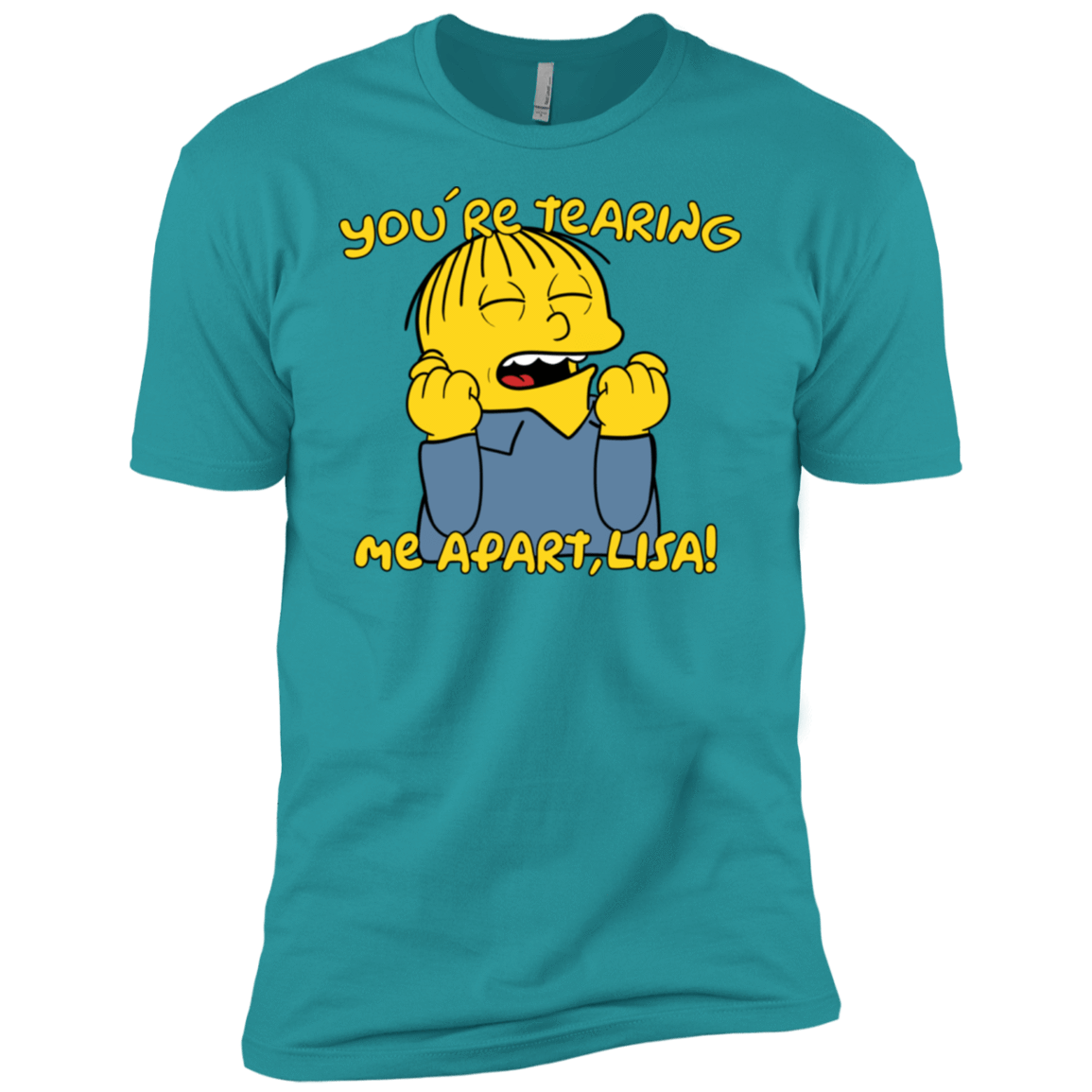 T-Shirts Tahiti Blue / X-Small Ralph Wiseau Men's Premium T-Shirt