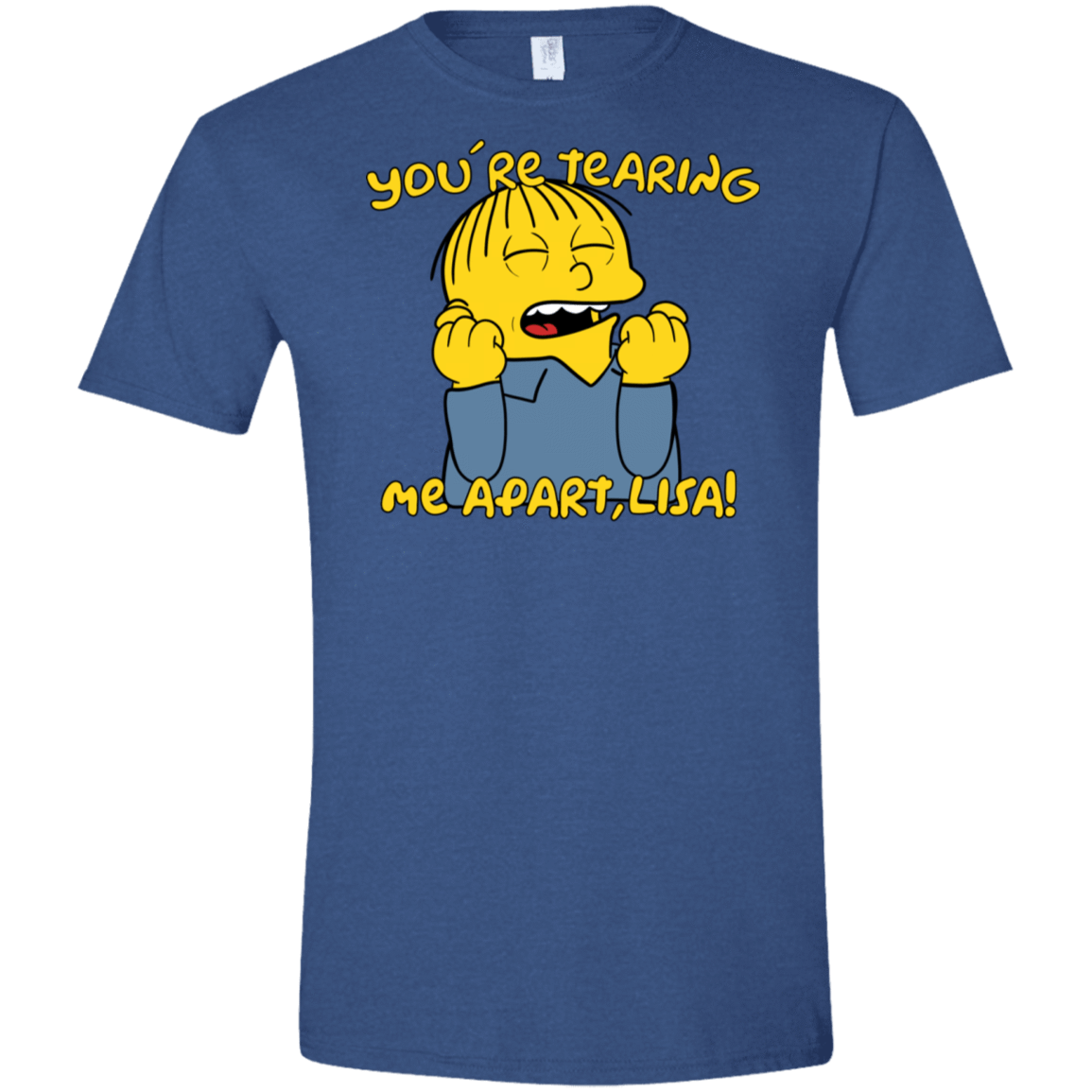 T-Shirts Heather Royal / X-Small Ralph Wiseau Men's Semi-Fitted Softstyle