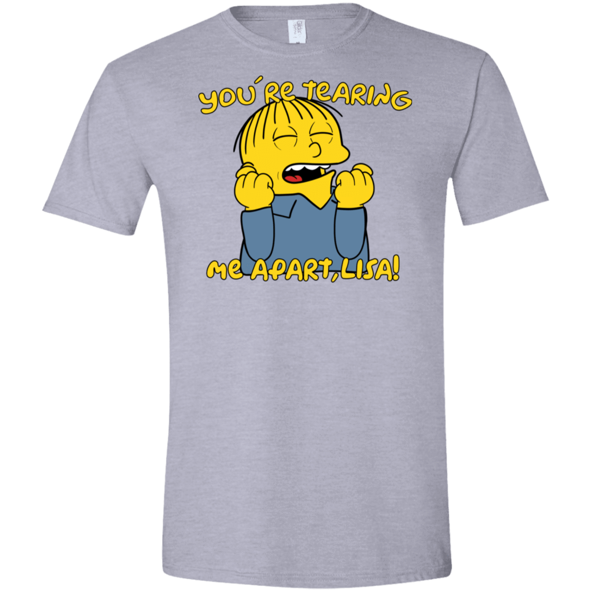 T-Shirts Sport Grey / X-Small Ralph Wiseau Men's Semi-Fitted Softstyle