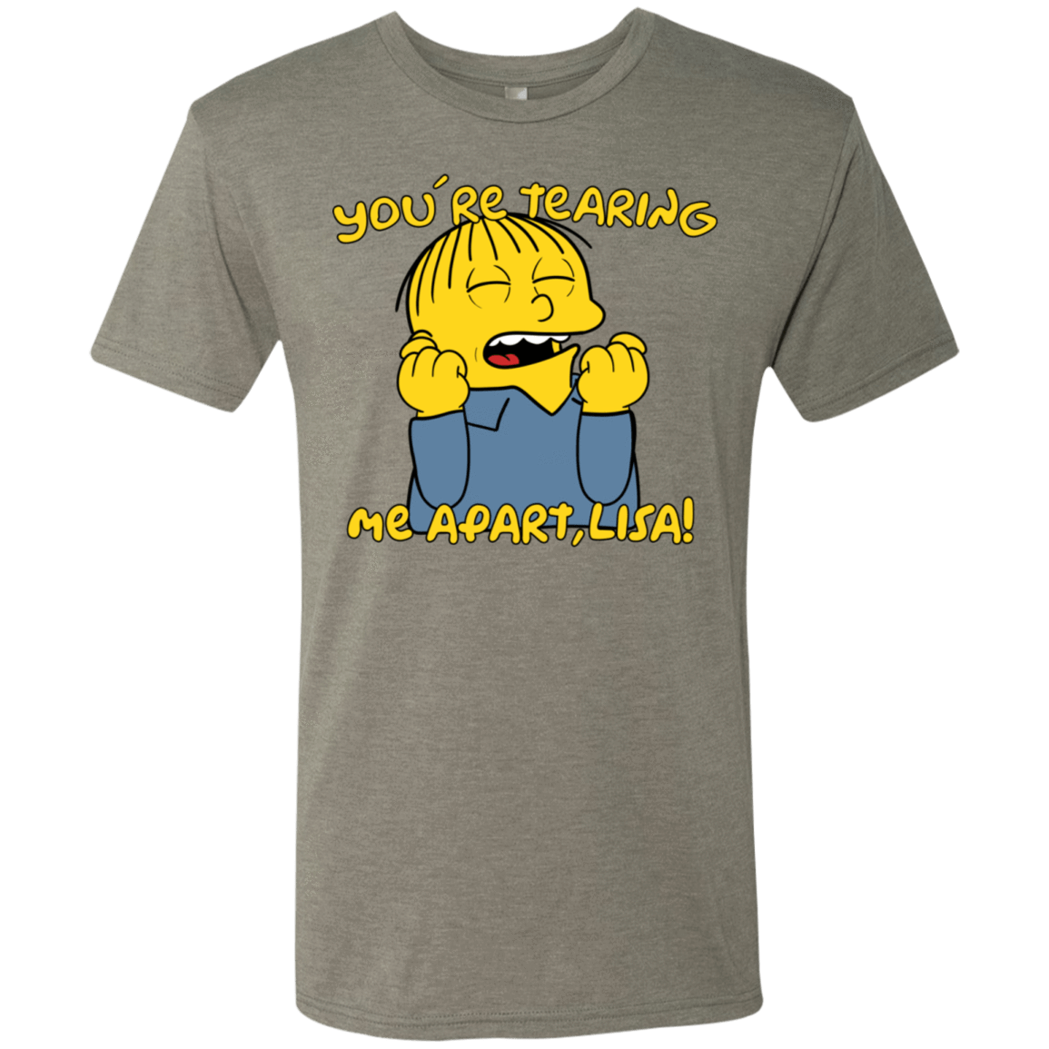 T-Shirts Venetian Grey / S Ralph Wiseau Men's Triblend T-Shirt