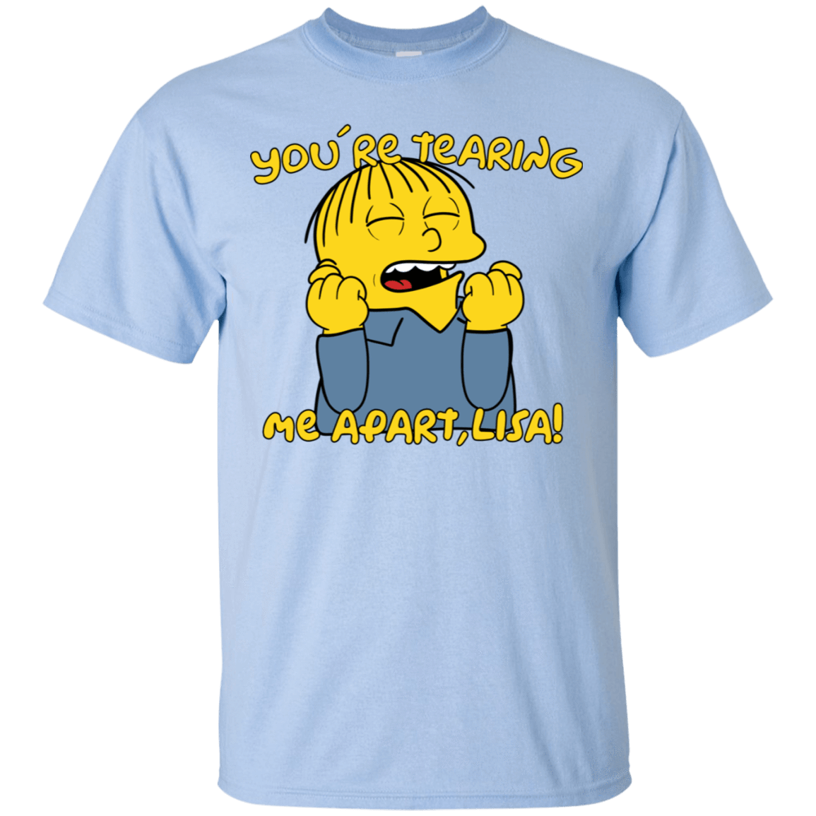 T-Shirts Light Blue / S Ralph Wiseau T-Shirt