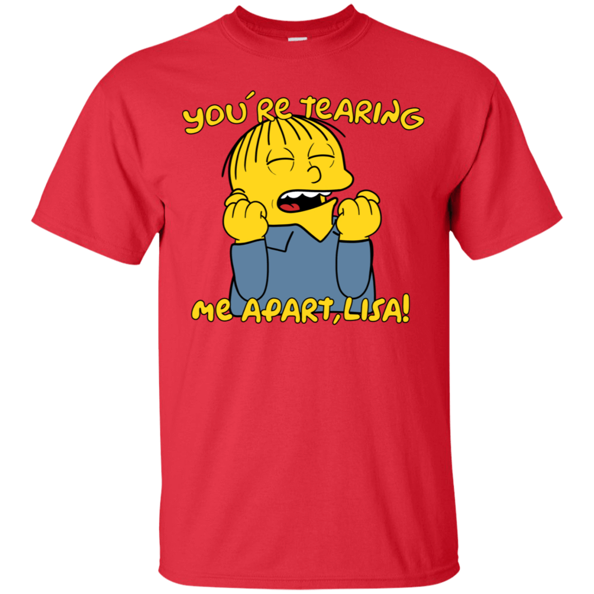 T-Shirts Red / S Ralph Wiseau T-Shirt