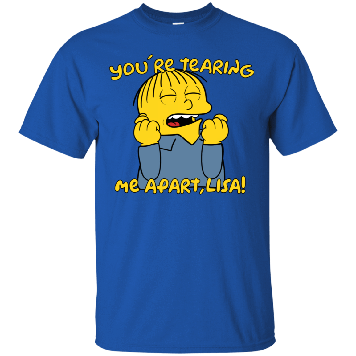 T-Shirts Royal / S Ralph Wiseau T-Shirt