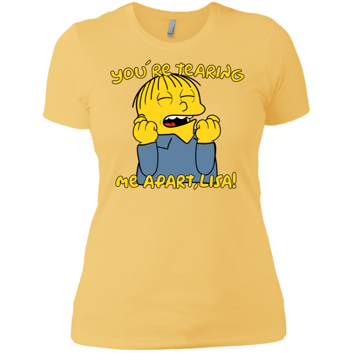T-Shirts Banana Cream/ / X-Small Ralph Wiseau Women's Premium T-Shirt