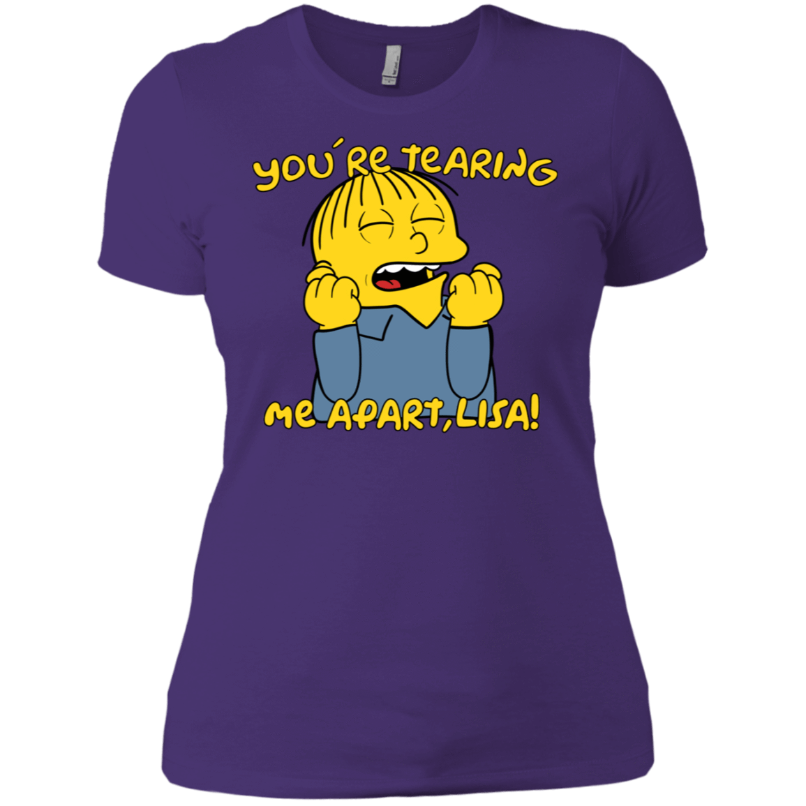 T-Shirts Purple Rush/ / X-Small Ralph Wiseau Women's Premium T-Shirt