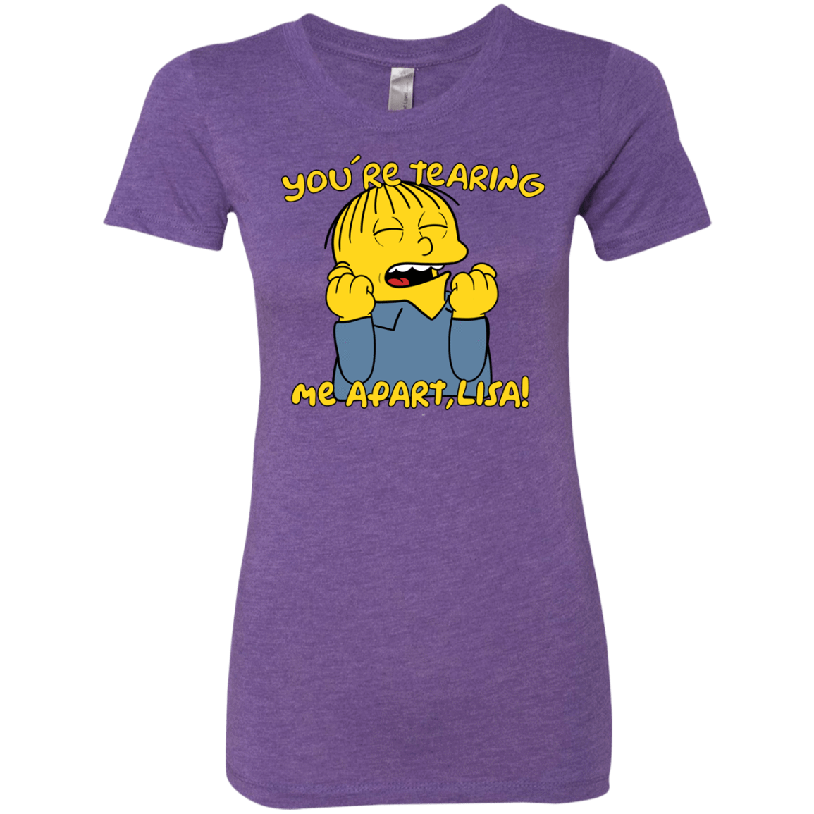 T-Shirts Purple Rush / S Ralph Wiseau Women's Triblend T-Shirt