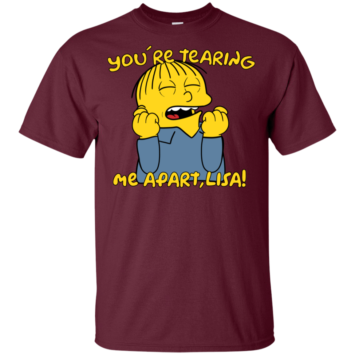 T-Shirts Maroon / YXS Ralph Wiseau Youth T-Shirt