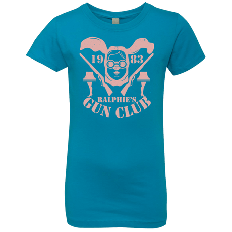 T-Shirts Turquoise / YXS Ralphies Gun Club Girls Premium T-Shirt