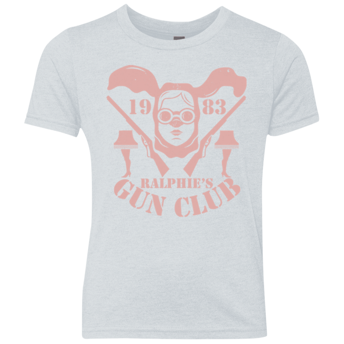 T-Shirts Heather White / YXS Ralphies Gun Club Youth Triblend T-Shirt
